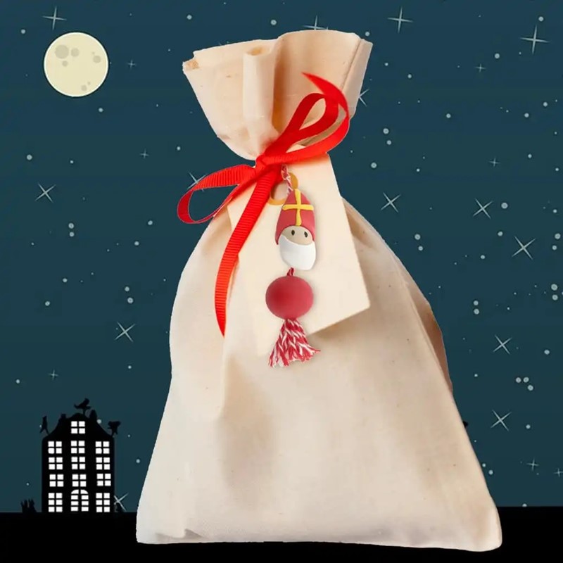 Geluks-Sinterklaasje maken voor op een cadeautje