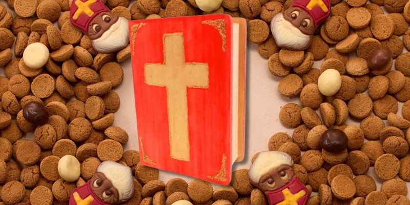 Sinterklaasboek surprise maken met een houten boekendoos
