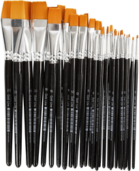 CC Gold Line Acryl Penselen All-round Set 30 stuks