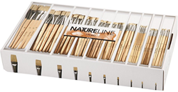 CC Nature Line kwasten korte steel #00-22, 120 stuks