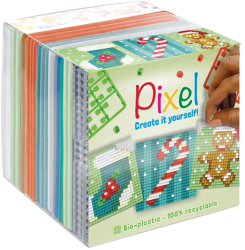 Pixelhobby Kubus set Kersttijd