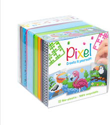 Pixelhobby Kubus Set Tropische Vogels II