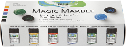 Kreul Magic Marble Set Basis 6x20ml-2