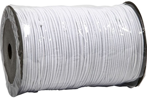 CC Elastiek Koord 2 mm 250 m Wit-3