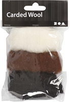 CC Gekaarde Wol Set 3x10gr Natuurlijk-2