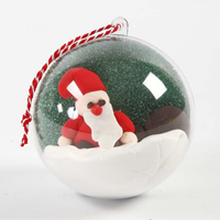 CC Acryl Ballen 2-delig d:8 cm 5 stuks-2