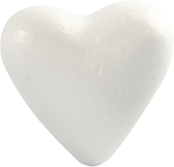 CC Styropor Harten 11 cm, 5 stuks