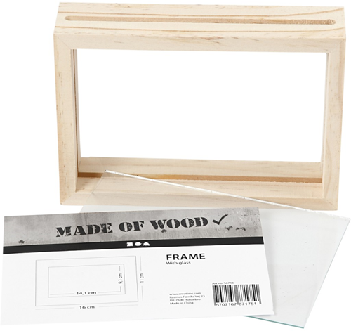 CC Houten 3D Lijst 16x11 cm-2