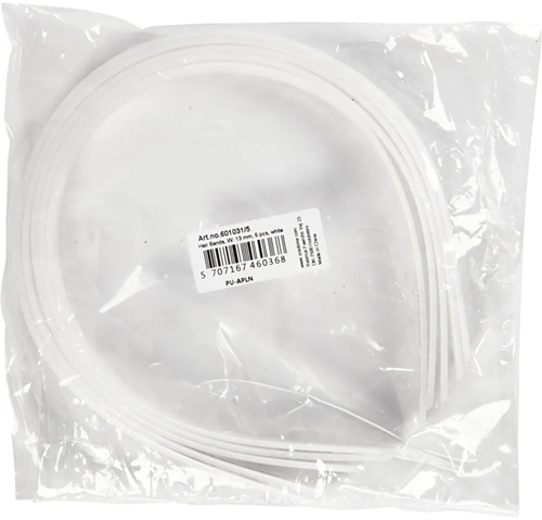 CC Plastic Diadeem 13 mm Wit 5 stuks-3