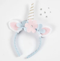 CC Plastic Diadeem 13 mm Wit 5 stuks-2