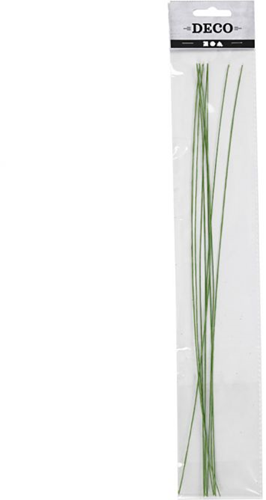 CC Bloemsteeldraad 30 cm Groen 20 Stuks-3