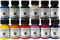 CC Textile Color Basic Set 50ml 12 stuks