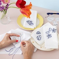 CC Hobbyset Borduurwerk Servetten Offwhite-2
