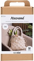 CC Hobbyset Macramé Tas Wit