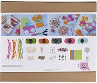 CC Groepsset Weven Wanddecoraties, Hangers, Uilen en Muis-3