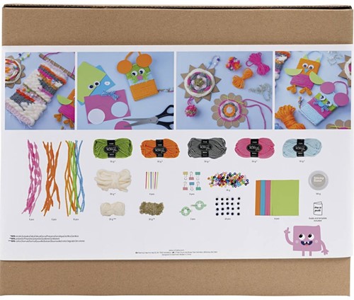 CC Groepsset Weven Wanddecoraties, Hangers, Uilen en Muis-3
