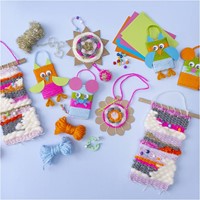 CC Groepsset Weven Wanddecoraties, Hangers, Uilen en Muis-2