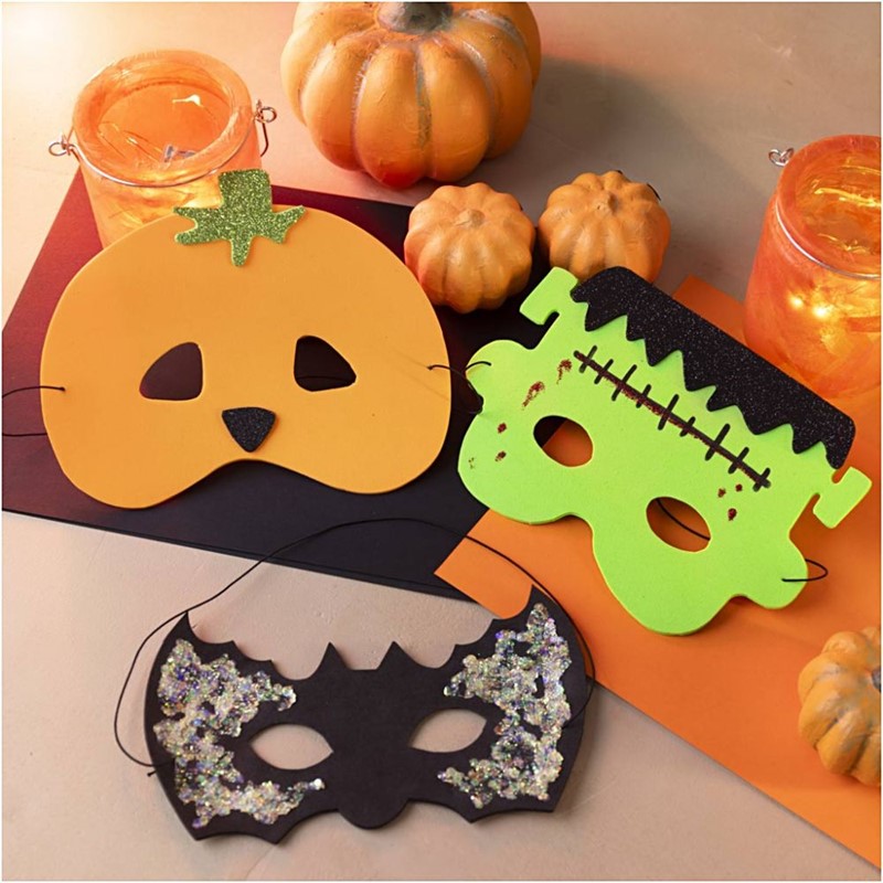 EVA Foam maskers maken voor Halloween