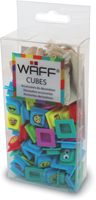 Waff Kubussen Set Emoji's 100 stuks