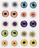 CC 3D stickers Ogen d: 20 mm 20 stuks-2