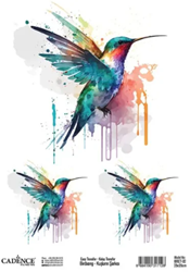 Cadence Birdsong Easy Transfer 25x35 cm Kolibri