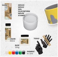 Jesmonite AC100 Kit Micro Theelichthouder-3