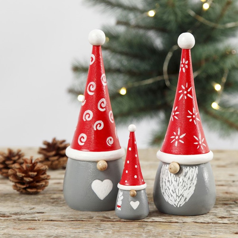 Kerstkabouters verven