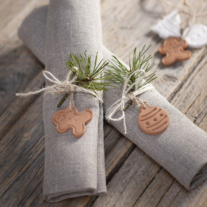 Kerstdecoraties maken van zelfhardende klei