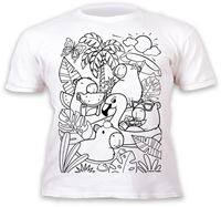 Splat Planet T-Shirt Kleuren Set Cappibara 5 - 6 Jaar-2